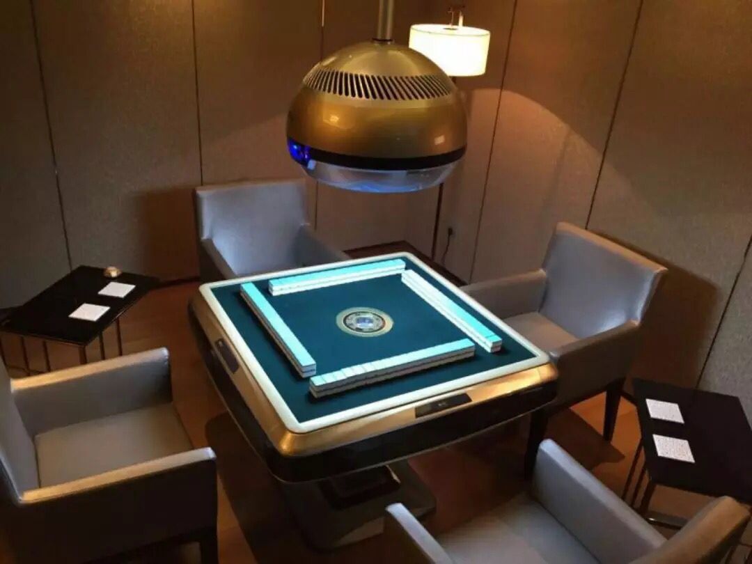 麻将机棋牌室家用茶馆麻将室空气净化器 吸烟灯净化灯烟宝