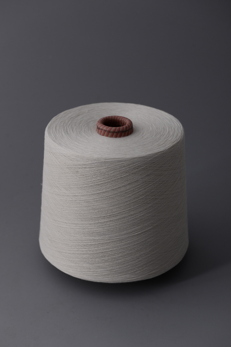 12s再生涤纶本白纱线缝包线封口袋线席子线门帘风铃风筝用线