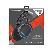赛睿 Arctis 5 寒冰5 头戴式 游戏耳机 耳麦 DTS 7.1环绕声 RGB灯