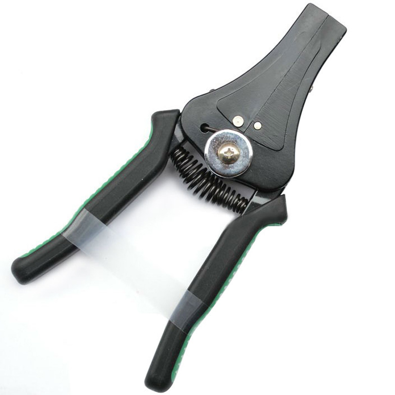 威力狮自动剥线钳电工剥线器剥线钳子电缆剥皮器w3366压线钳