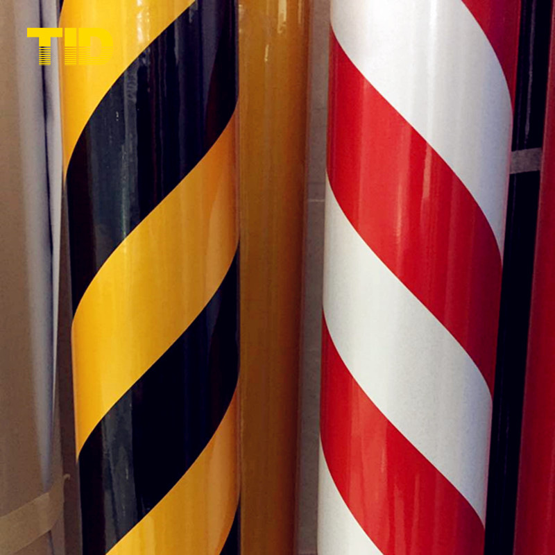 广告级生产厂家 广告级双单色反光膜 超工程级反光材料平面反光膜