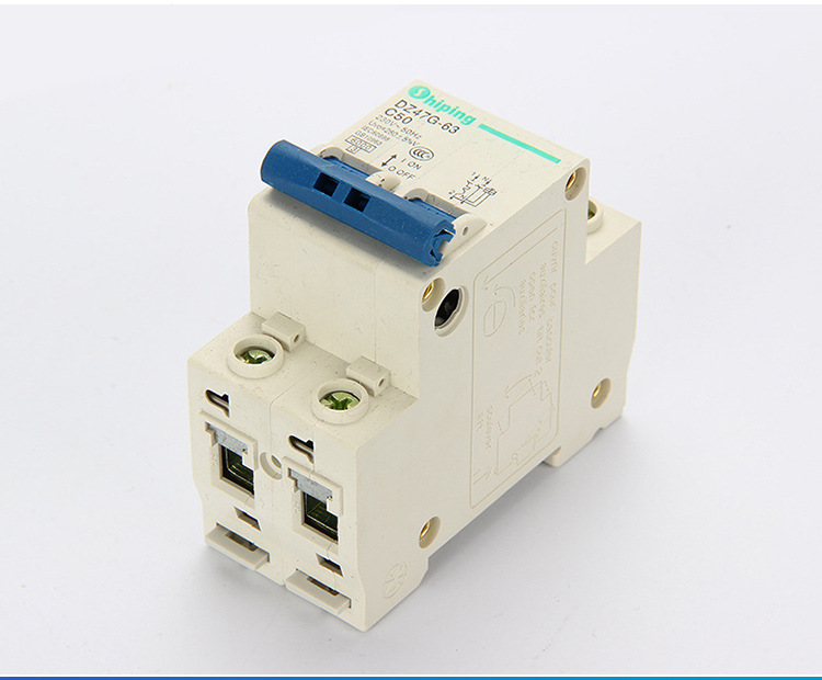 加工定制dz47g-63漏电断路器 漏电保护断路器家用空气开关批发