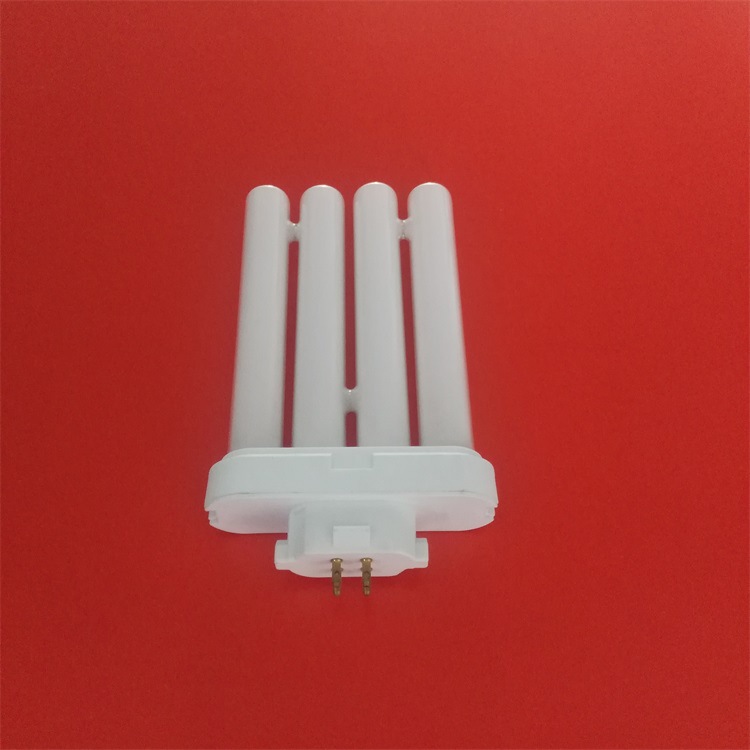 27w方四针四排管台灯护眼灯管2h型白光gx10q台灯灯管