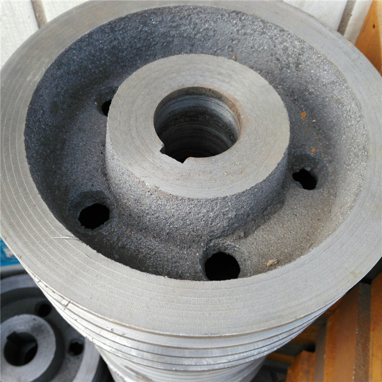 厂家专业供应 d型8槽铸铁三角带 电机皮带轮轮订做各种异型轮