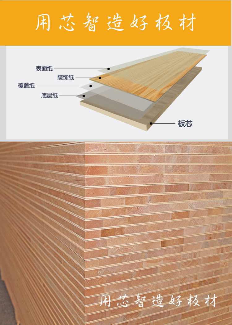 马六甲一级e0生态板17mm免漆饰面板家具板衣柜橱柜书架环保板材