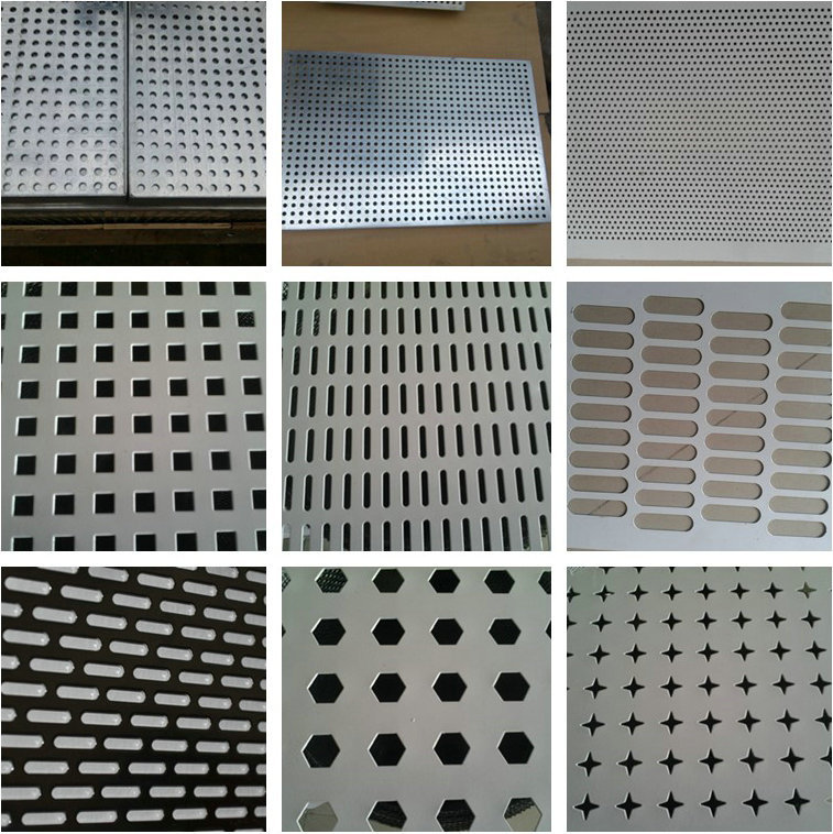不锈钢洞洞板 金属冲孔网板 镀锌多孔板穿孔板冲孔筛网