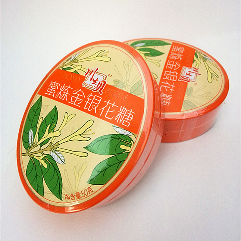 川生贝蜜炼枇杷糖 胖大海金银花罗汉果 含片润喉糖 28g/袋