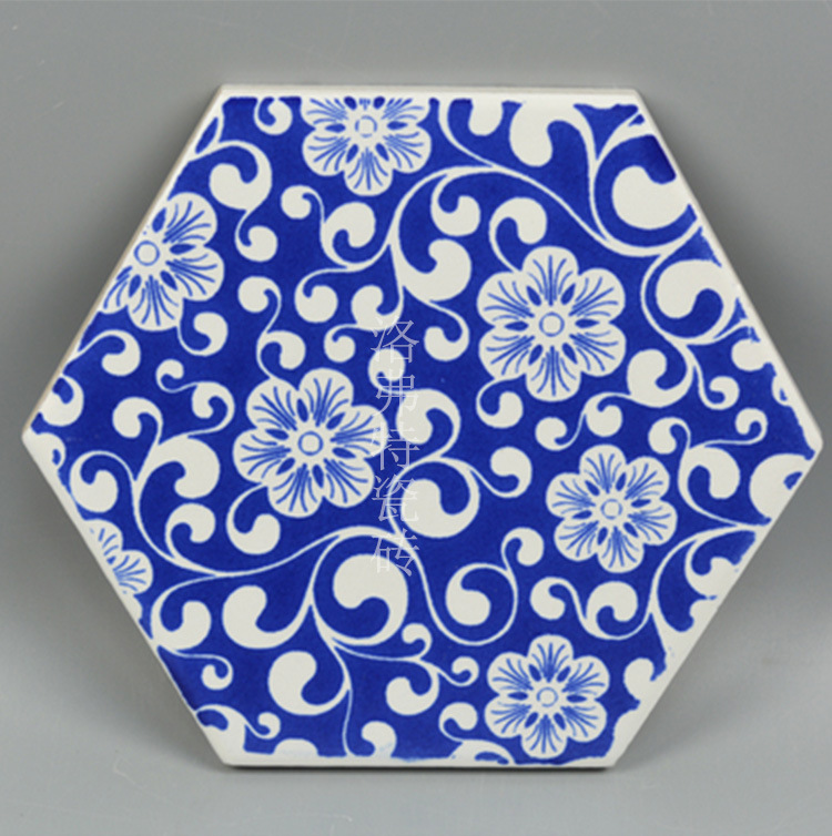 佛山瓷砖_佛山瓷砖 青花瓷花砖 六角 * 小批发墙地面砖 - 阿里巴巴