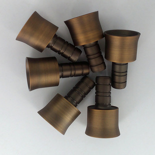 深圳电镀厂电镀黄古铜金属表面处理电镀古色啤酒塞电镀加工黄古铜