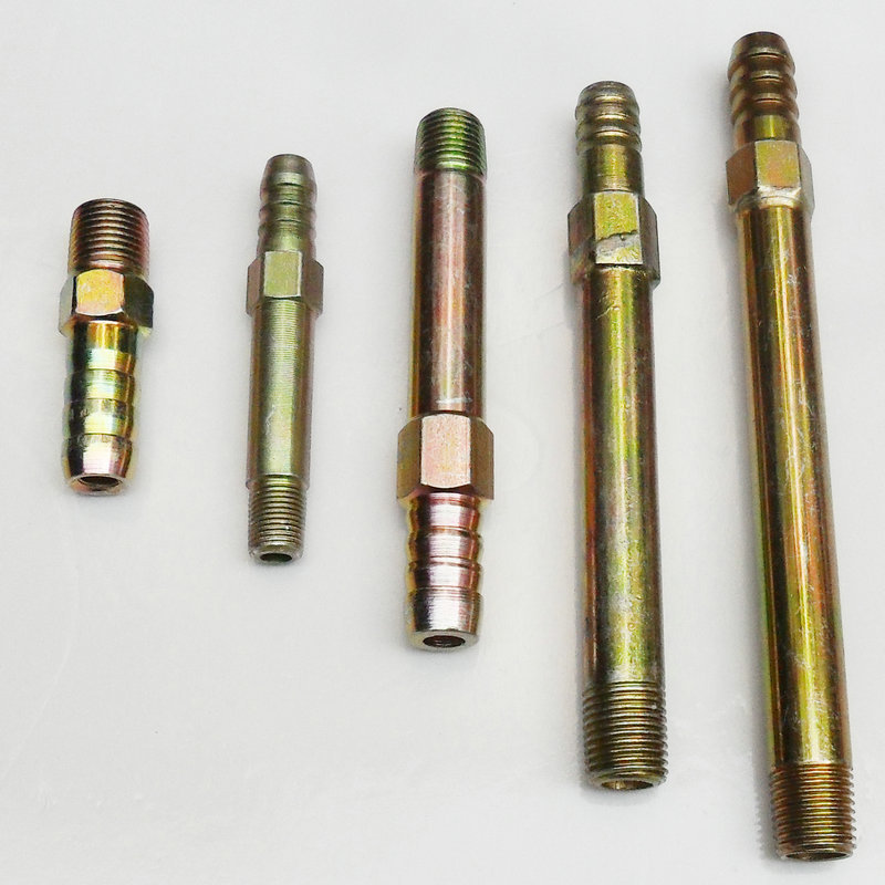 螺纹铁宝塔接头 加长模具接头 铁水嘴软管快速接头铁油栓模具接头