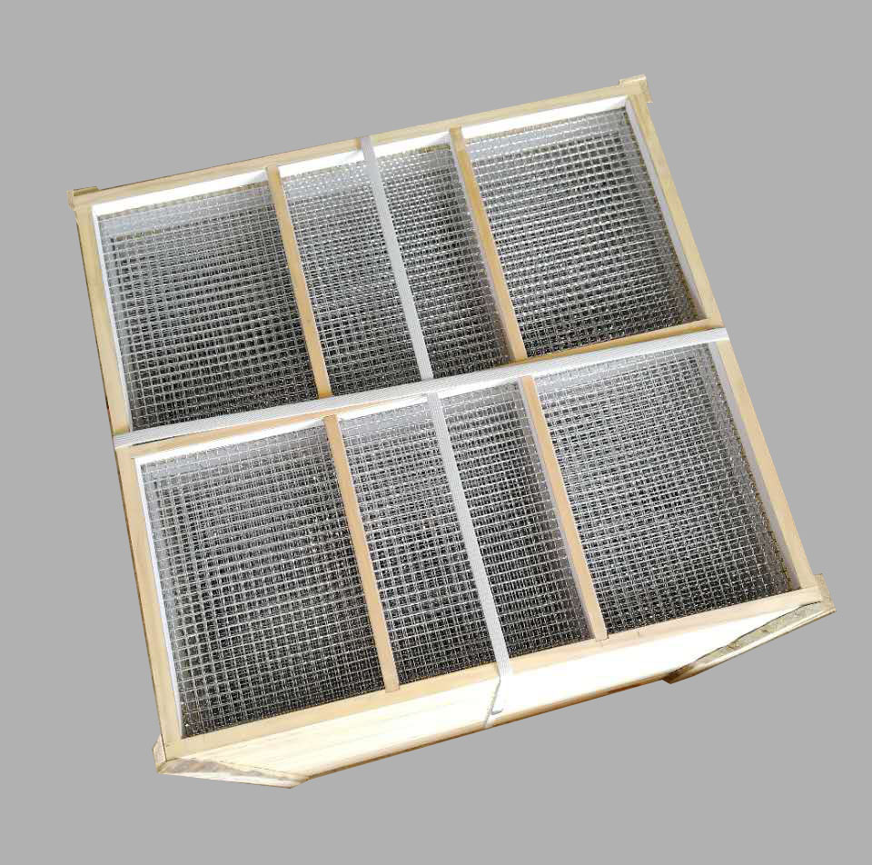 定做面粉厂清粉机高方筛双仓平筛配件木制专用筛格筛框不锈钢筛网