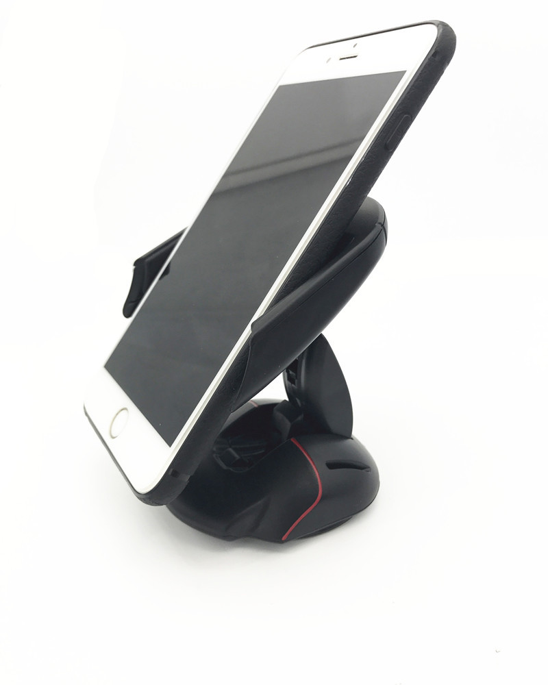 车载鼠标支架 吸盘式汽车支架中控台仪表台可变型手机支架配件