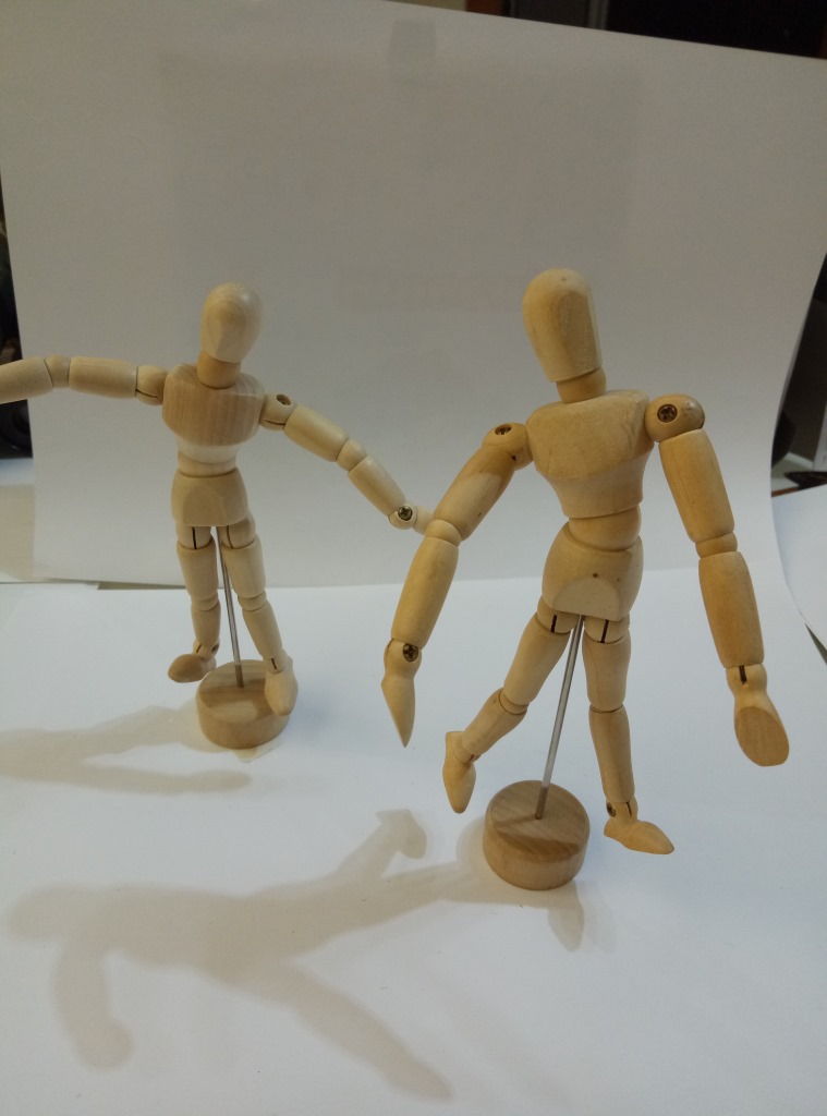 5寸木头人 木偶 关节人模型 5.5寸