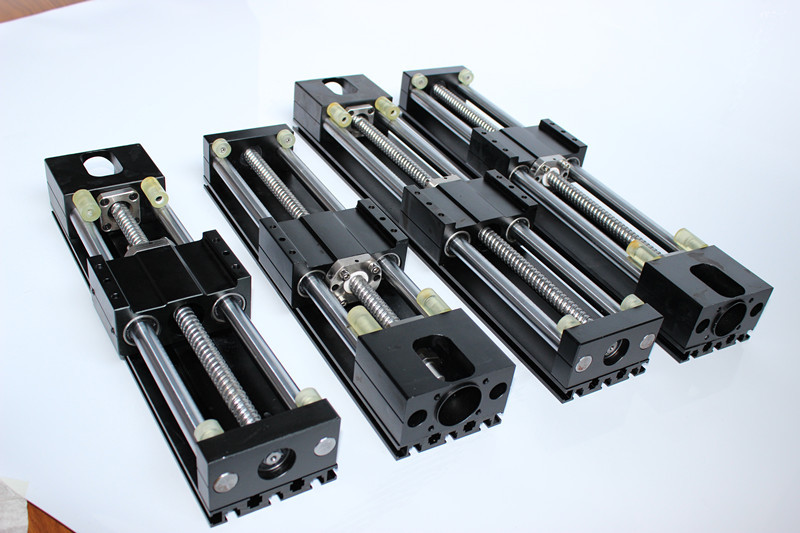 简易模组 滑台 工作台 丝杆光轴模组配套线性模组 有效行程200mm