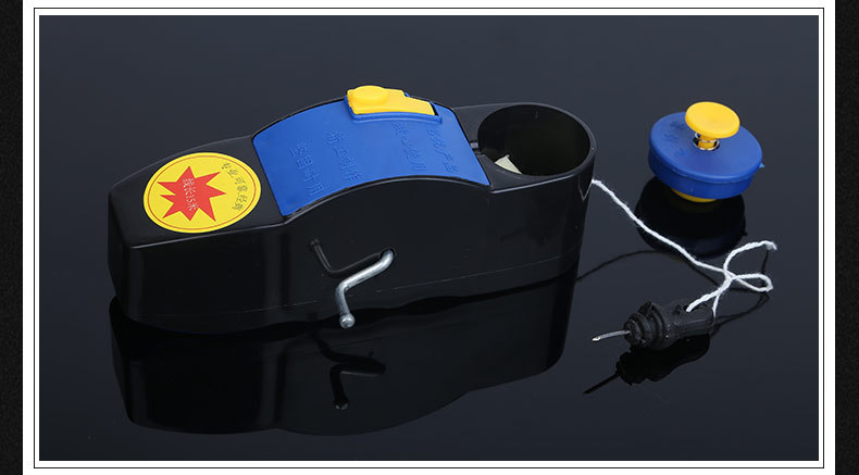 厂家直销自动卷线墨斗 15米可调节木工划线器 建筑施工塑料墨斗