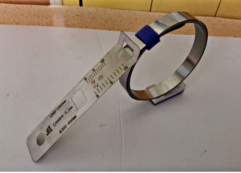 精密不锈钢派尺 周径尺测量周长柔性尺通用外径尺专利产品