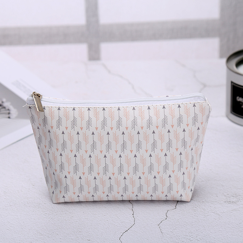 Gift Customized Women's PU Leather Handbag Fashionable Cosmetic Bag Outdoor Travel Cosmetics Buggy Bag in Stock Wholesale