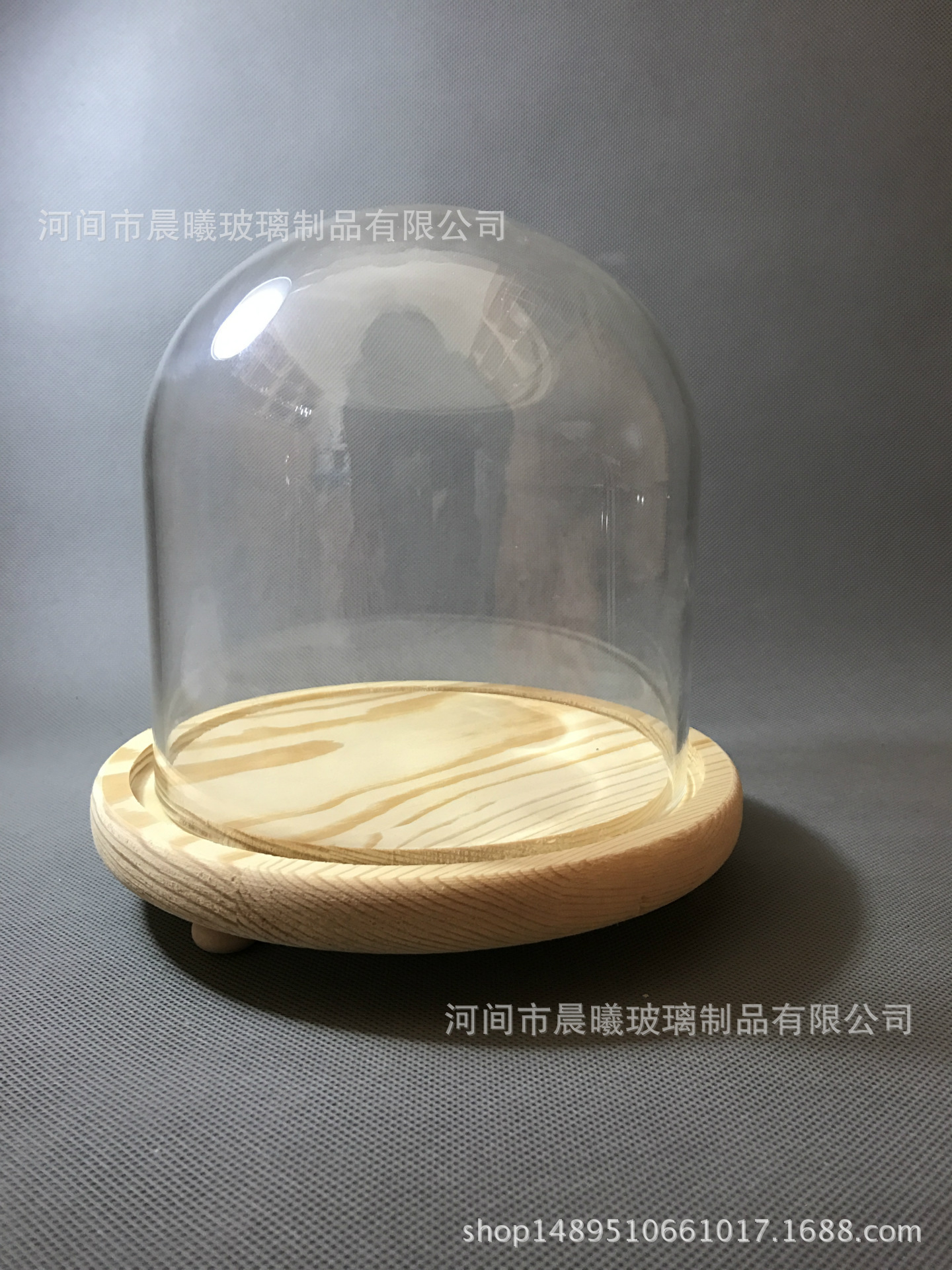 玻璃蛋糕罩 雾面 ins摆件 玻璃灯罩 吹制 玻璃罩 u形永生花玻璃罩