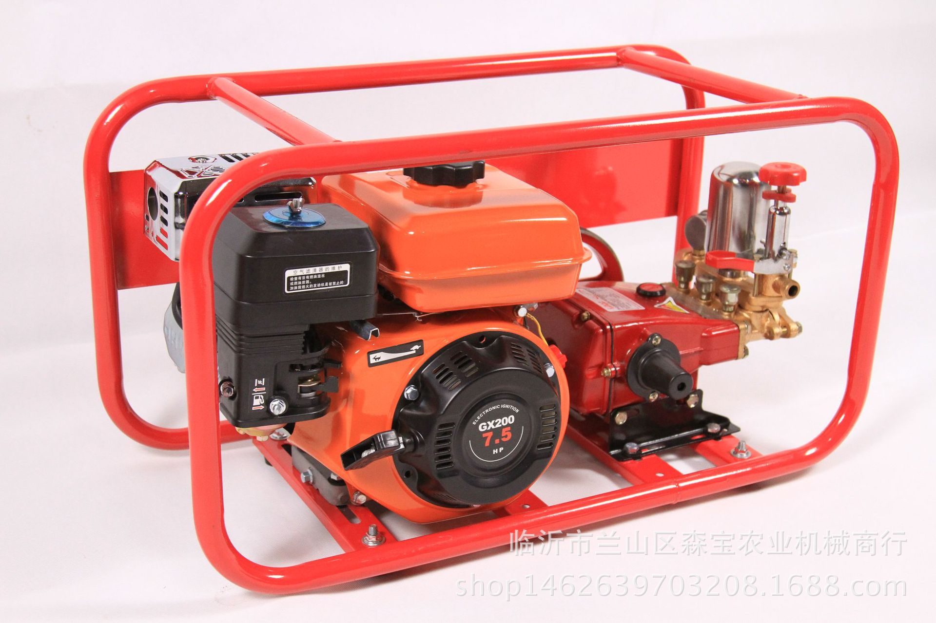 农用喷药机 汽油打药机 高压喷雾器机械 果园打药机三缸柱塞泵