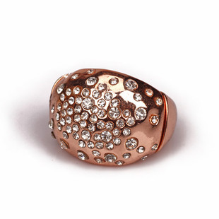 戒指 水钻 食指