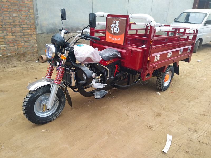 新款农用宗申动力200水冷三轮车货运汽油三轮车摩托车家用载货车
