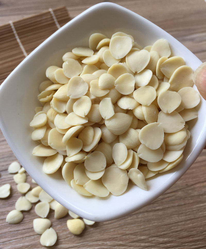 批发散装中药材去皮苦杏仁无硫去皮白杏仁500克一件量大从优