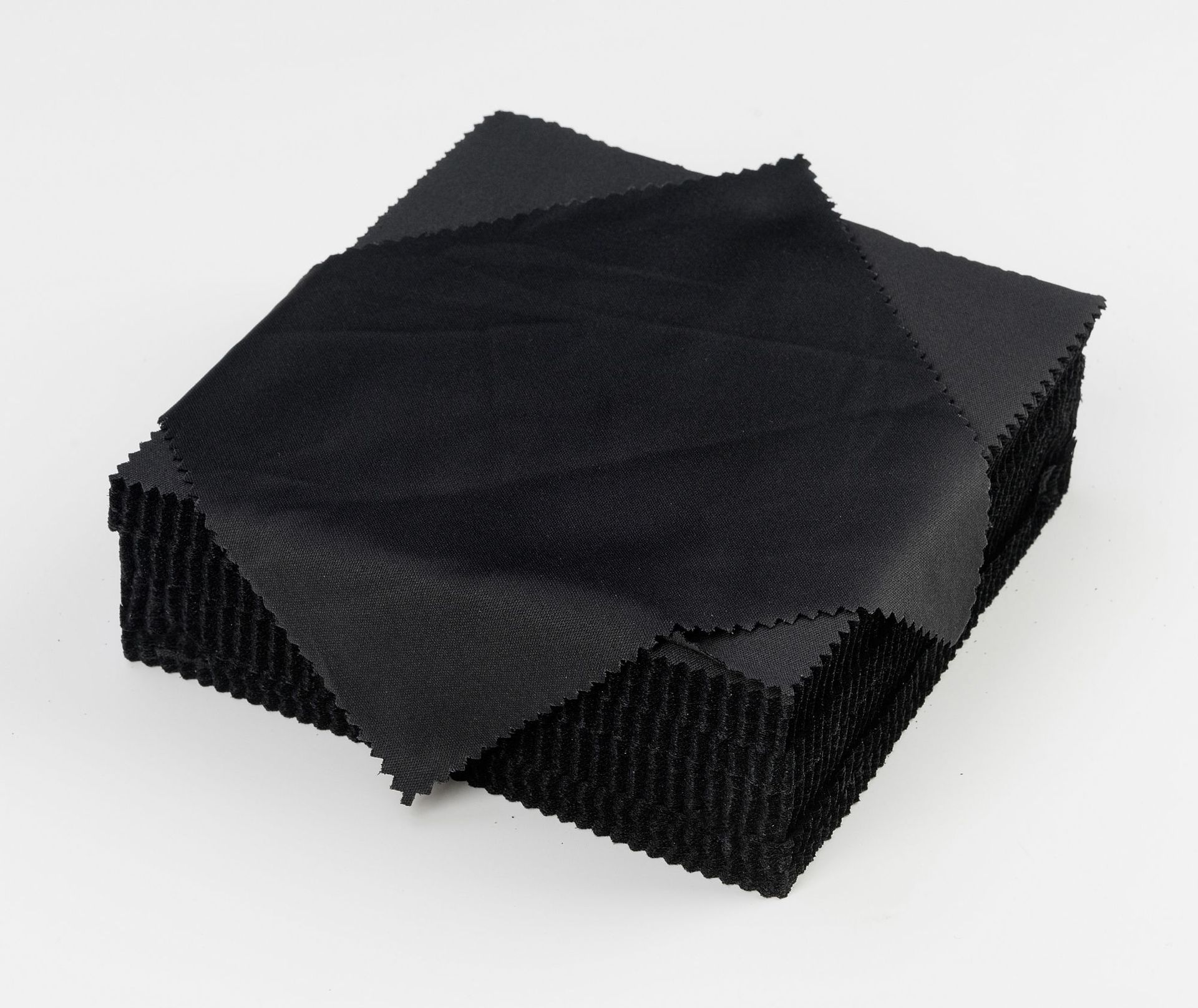 眼镜布 黑色 彩色 灰色 超细纤维擦拭布 针三磨毛眼镜布 厂家批发