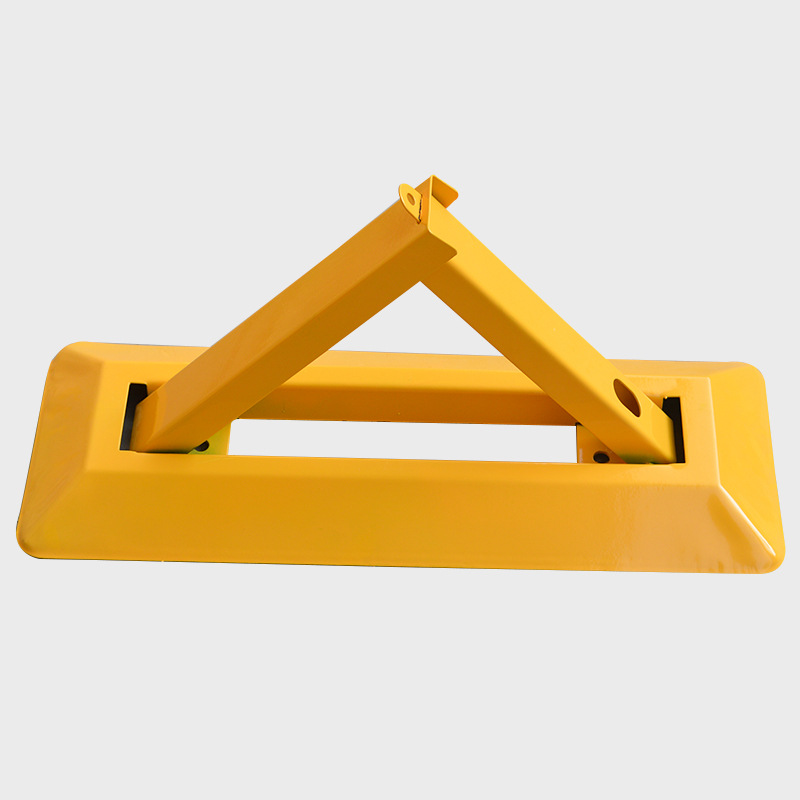 600mm防压三角车位锁a型加厚防撞汽车手动占位停车桩地锁厂家直销