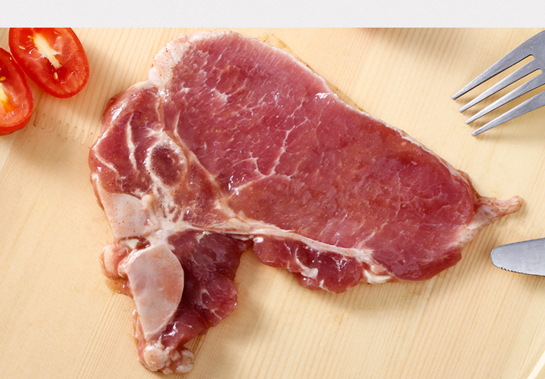 供应t骨原味猪扒 冷鲜肉猪排 冷冻生鲜猪肉 绿色食品
