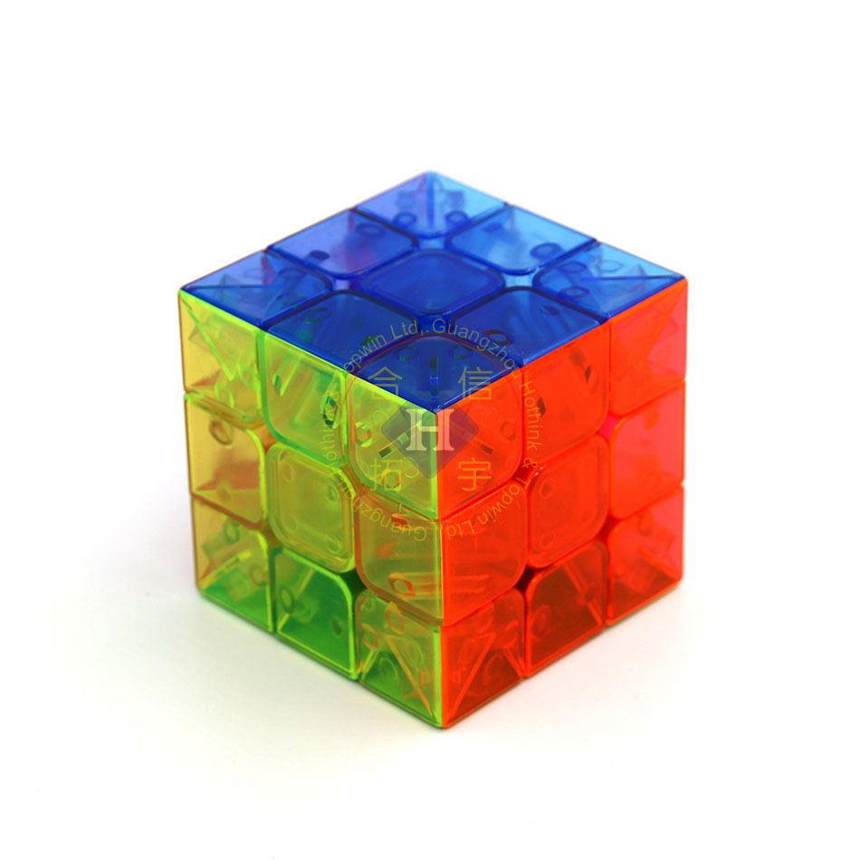 6cm三阶魔方 竞赛顺滑转动标准三阶魔方