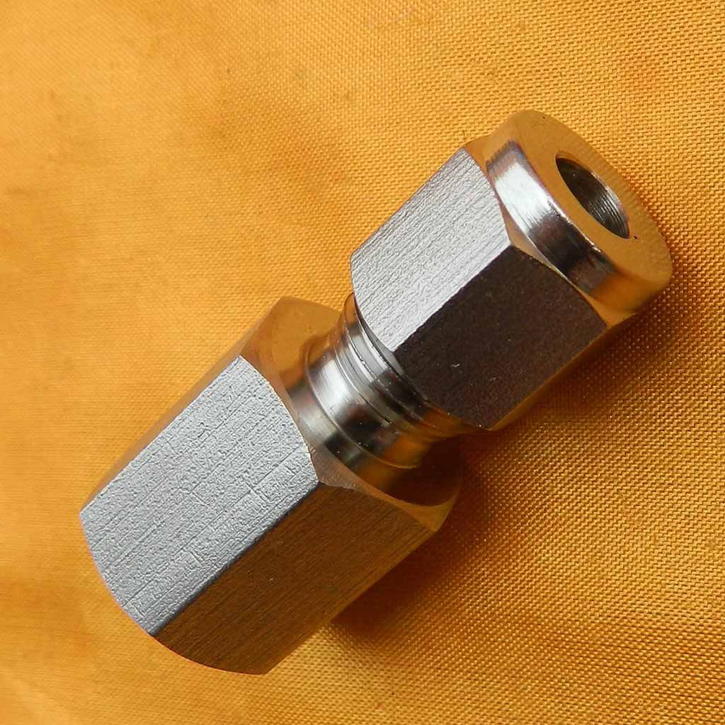 不锈钢压力表直通接头压力表直通接头