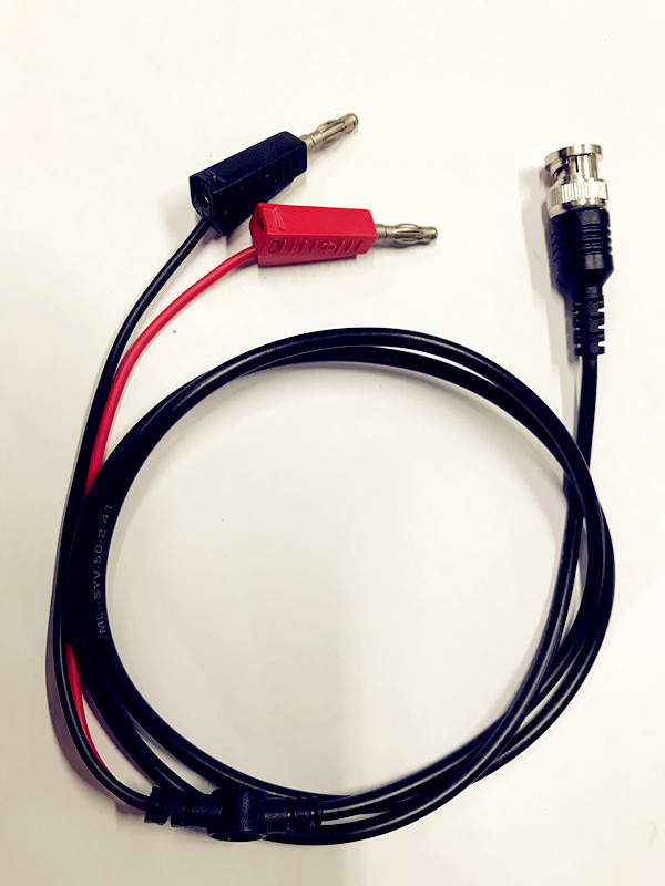 bnc转4mm香蕉插头仪器测试连接线 示波器测试线 测试导线