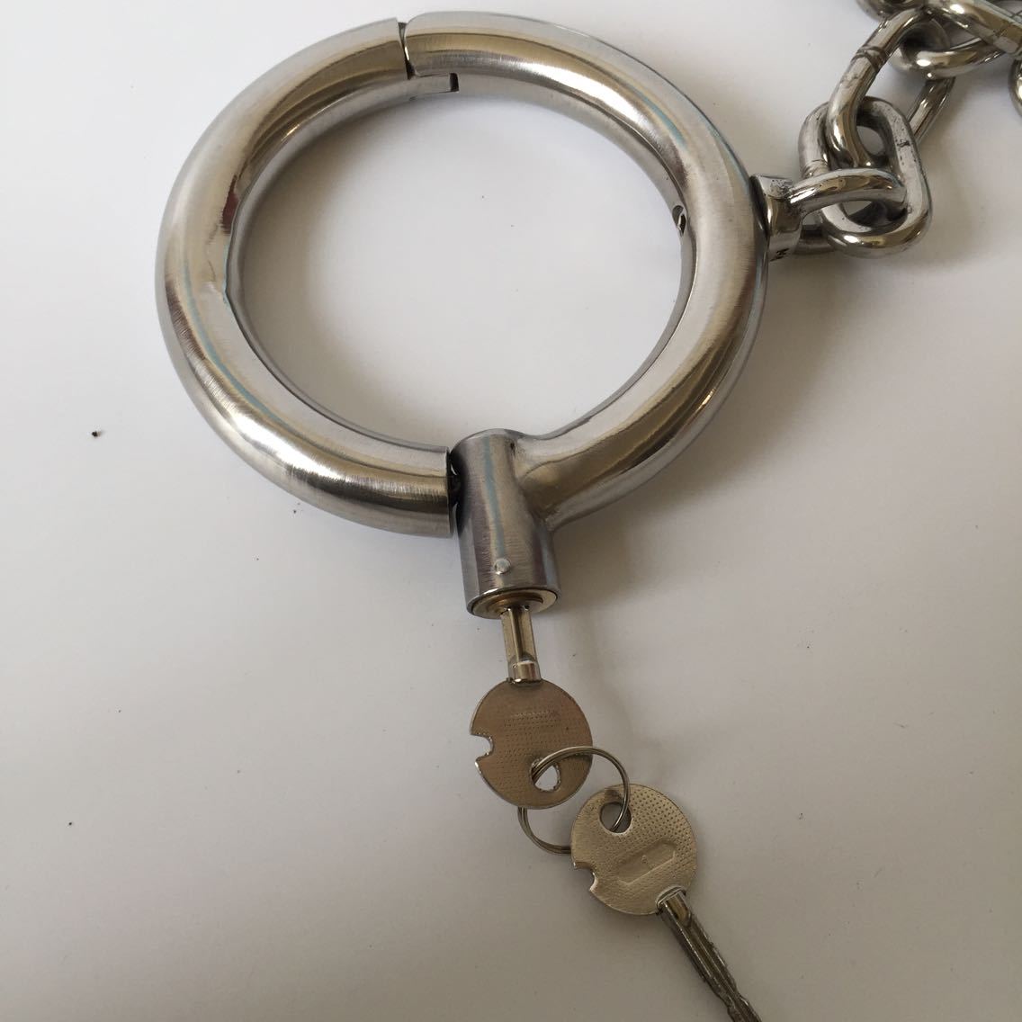 黑帝正品新款不锈钢圆形圆锁脚镣招代理加盟