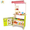 supermarket children simulation wooden  Cashier Large Cashier Toys Male baby girl Play house Commissary suit