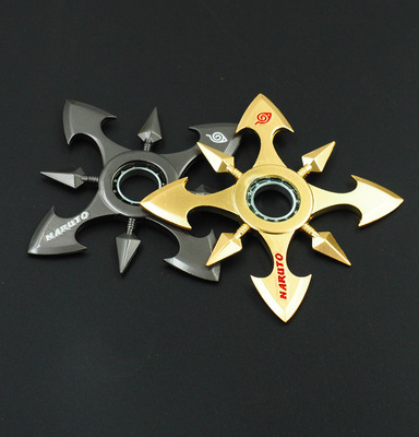 火影疾风传 飞轮手里剑带轴承转动飞镖cos道具