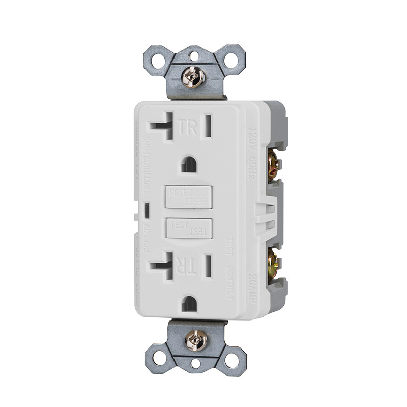 gfci防漏电保护插座 工业设备插座 接地故障安全保护插座