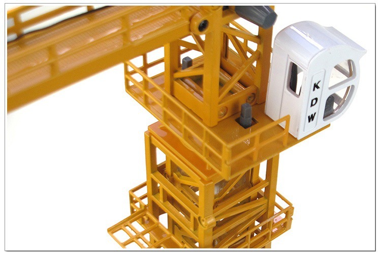 包邮凯迪威625017塔式起重机大塔吊模型仿真合金工程车大吊塔批发