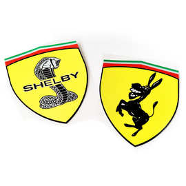 新款法拉驴个性搞笑创意外贸车贴 幽默恶搞创意礼物反光汽车车贴