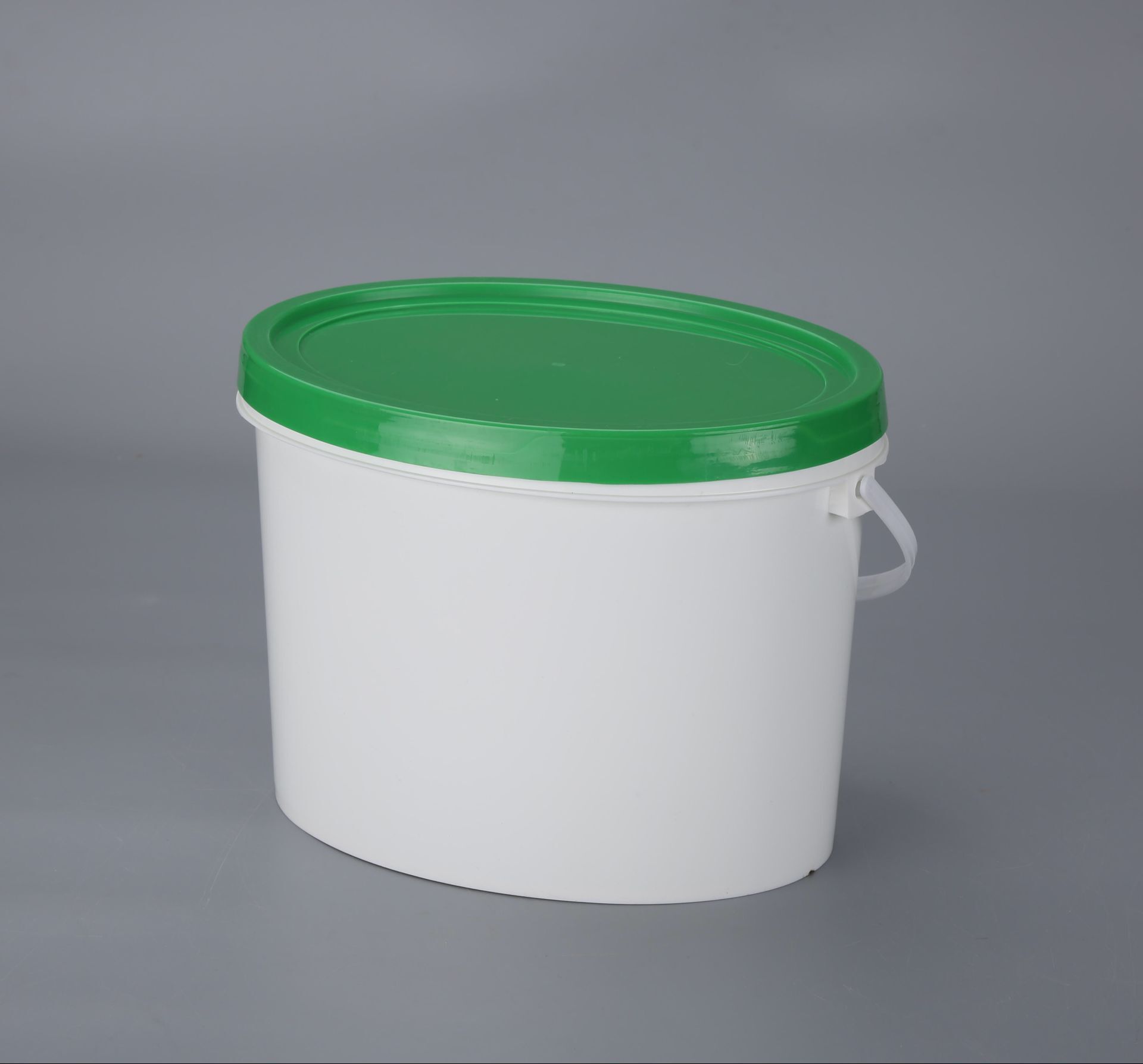 远新6l椭圆塑料桶pp环保化工桶塑料桶异形桶白乳胶桶涂料桶油漆桶