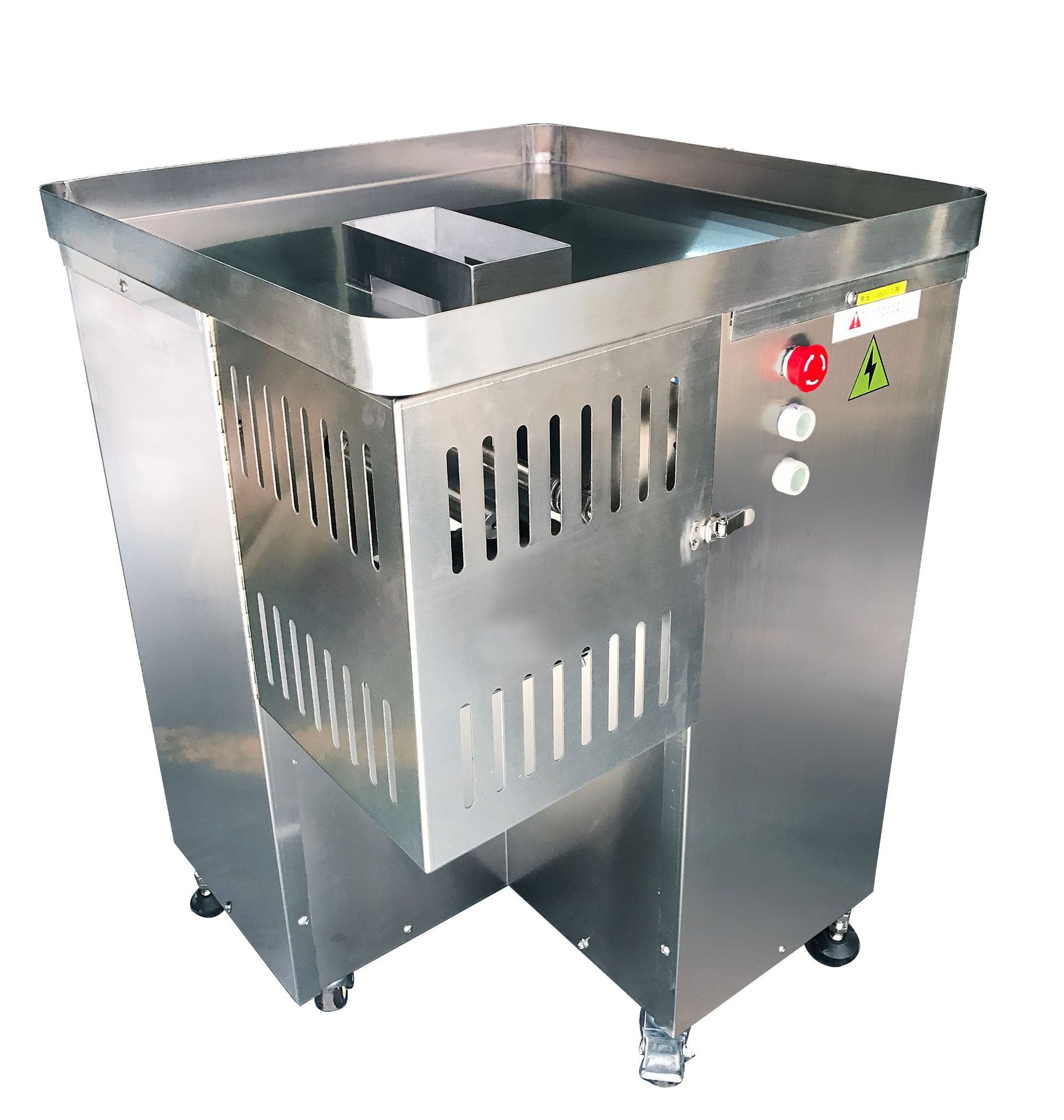 畅销不锈钢切肉机,全自动切肉丝肉片机,鲜肉切肉片切丝机