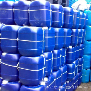 厂家批发 优质20/25l塑料化工桶 液体桶 加厚塑胶油漆桶 蓝色方罐