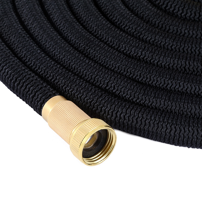 2020欧美新款家用园林灌溉三倍伸缩水管全铜高压洗车水枪批发