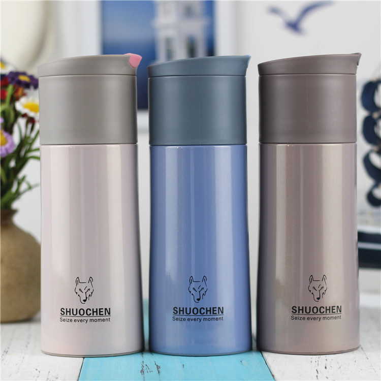 304不锈钢子弹头高档保温杯隐藏吊带