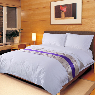 布草王精品宾馆酒店客栈全棉四件套床上用品被套南通布草厂家定制