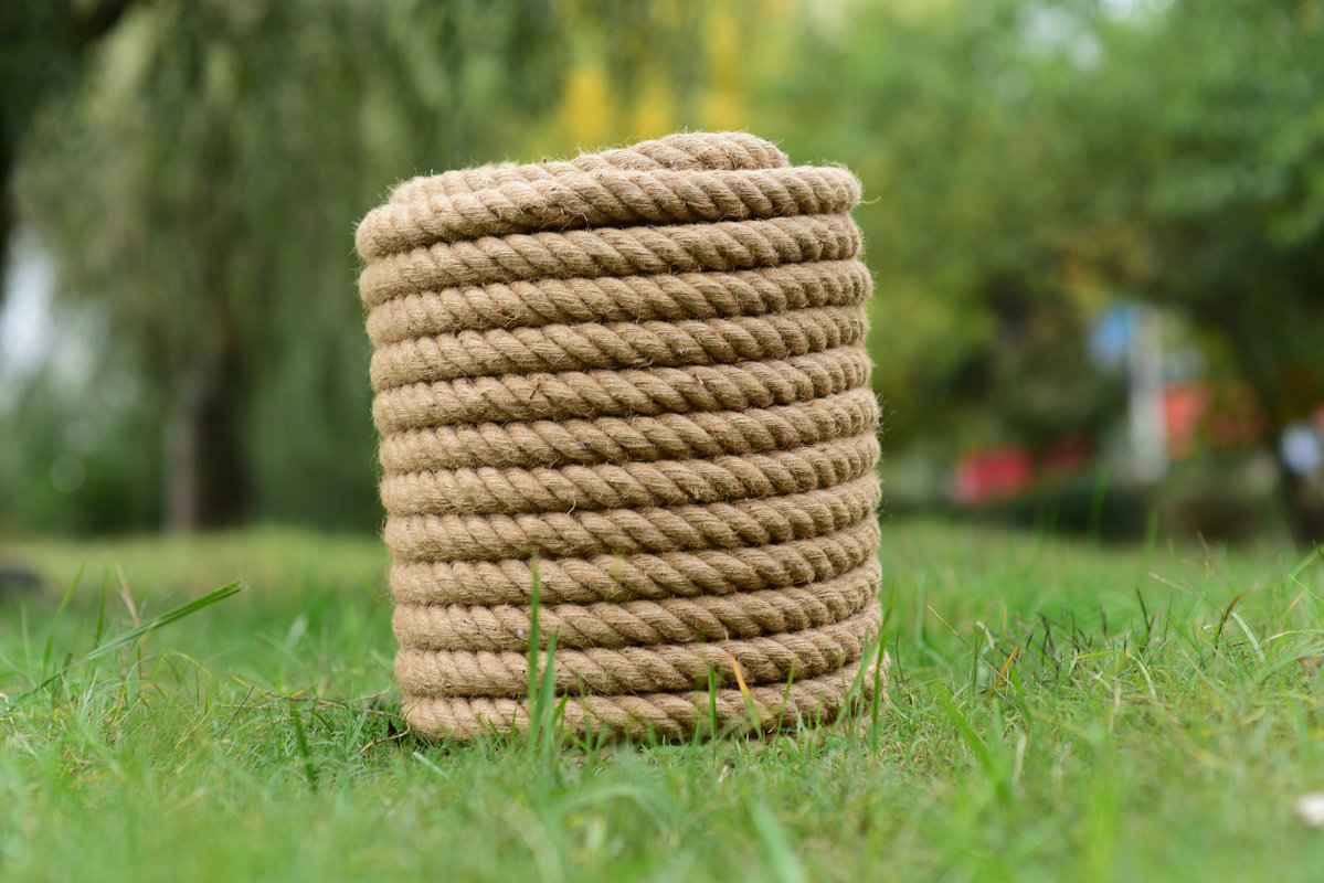 黄色粗麻绳 批发吊牌麻绳 灯饰diy手工麻线 顺鑫麻绳装饰 细麻绳