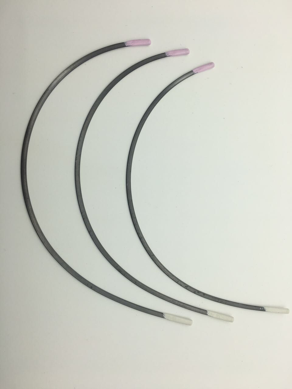 钛合金记忆钢圈文胸罩杯弧形金属钢弓 15cm-25cm规格弧形钢弓钢圈