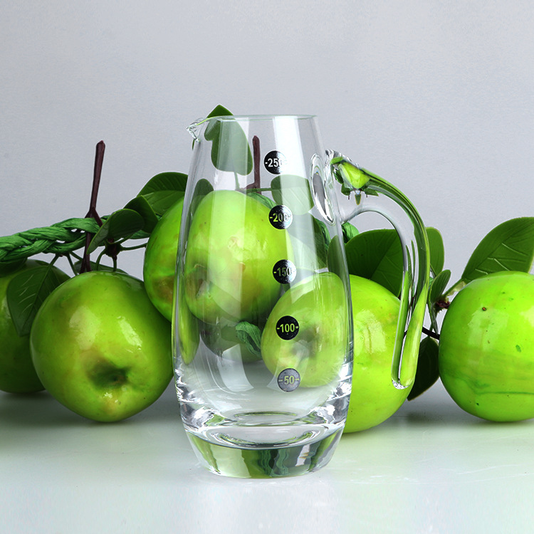 厂价热销人工吹制水晶料白酒分酒器无铅玻璃小扎壶高档公杯酒壶