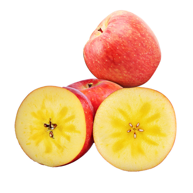 【包邮】新疆正宗阿克苏冰糖心大号苹果 新鲜5kg/箱80#-140#苹果