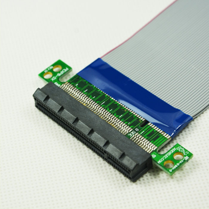 pci-e 8x延长线 一公一母 pci-e延长线 pcie转接线 pci-e延长排