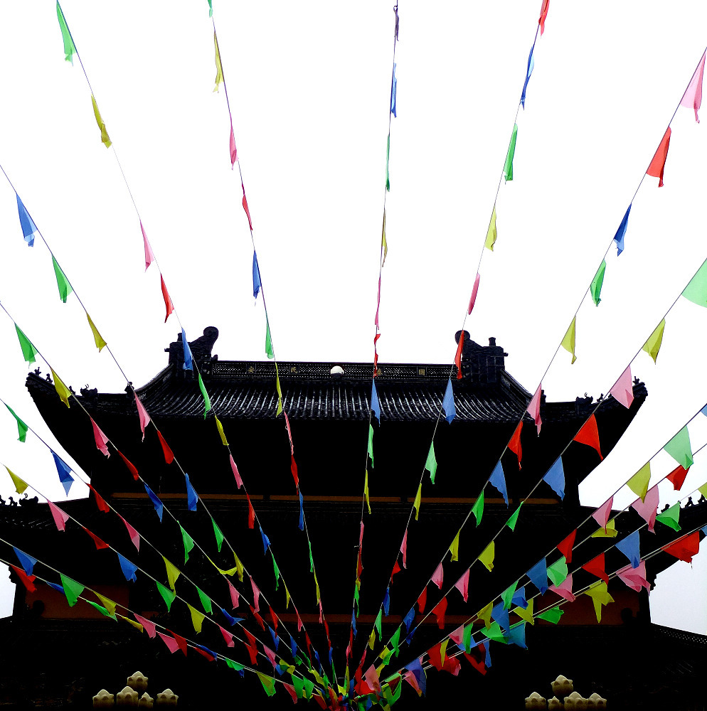 彩旗三角串旗批发小彩旗装饰结婚定做开业院子工地警戒户外小旗子